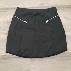 Miami Faux Leather Skirt